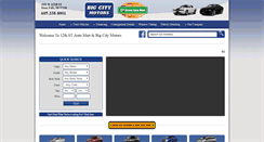 Desktop Screenshot of bigcitymotors.biz